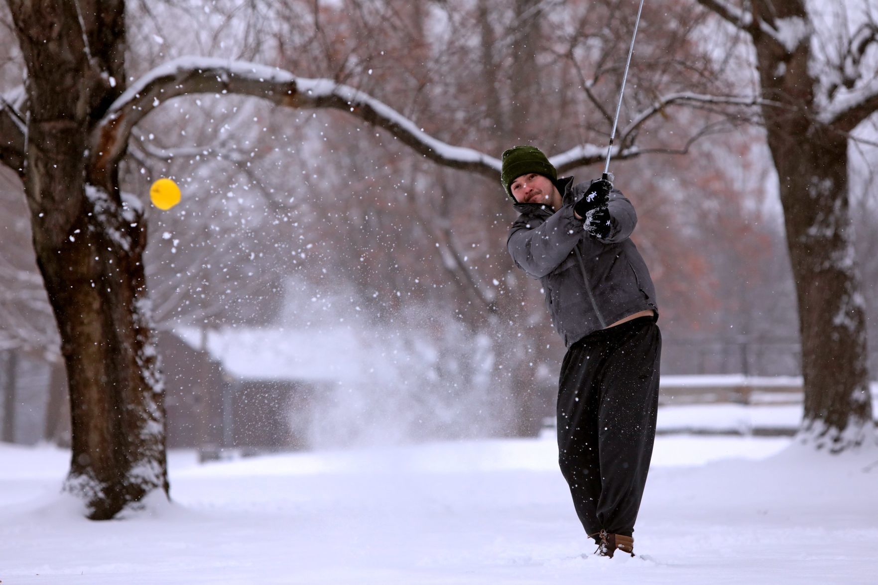 A snowy day in St. Louis